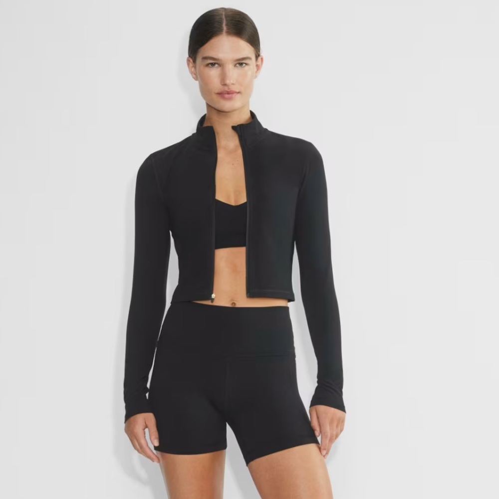 Aritzia Butter Zip Long sleeve